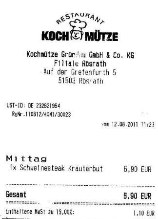 wtdg Hffner Kochmtze Restaurant